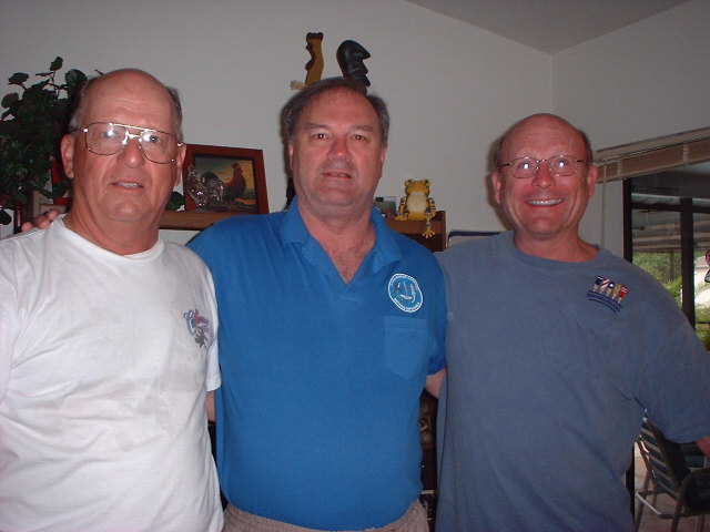 L-R: Dick Baker, Mike Banek, Jim Young